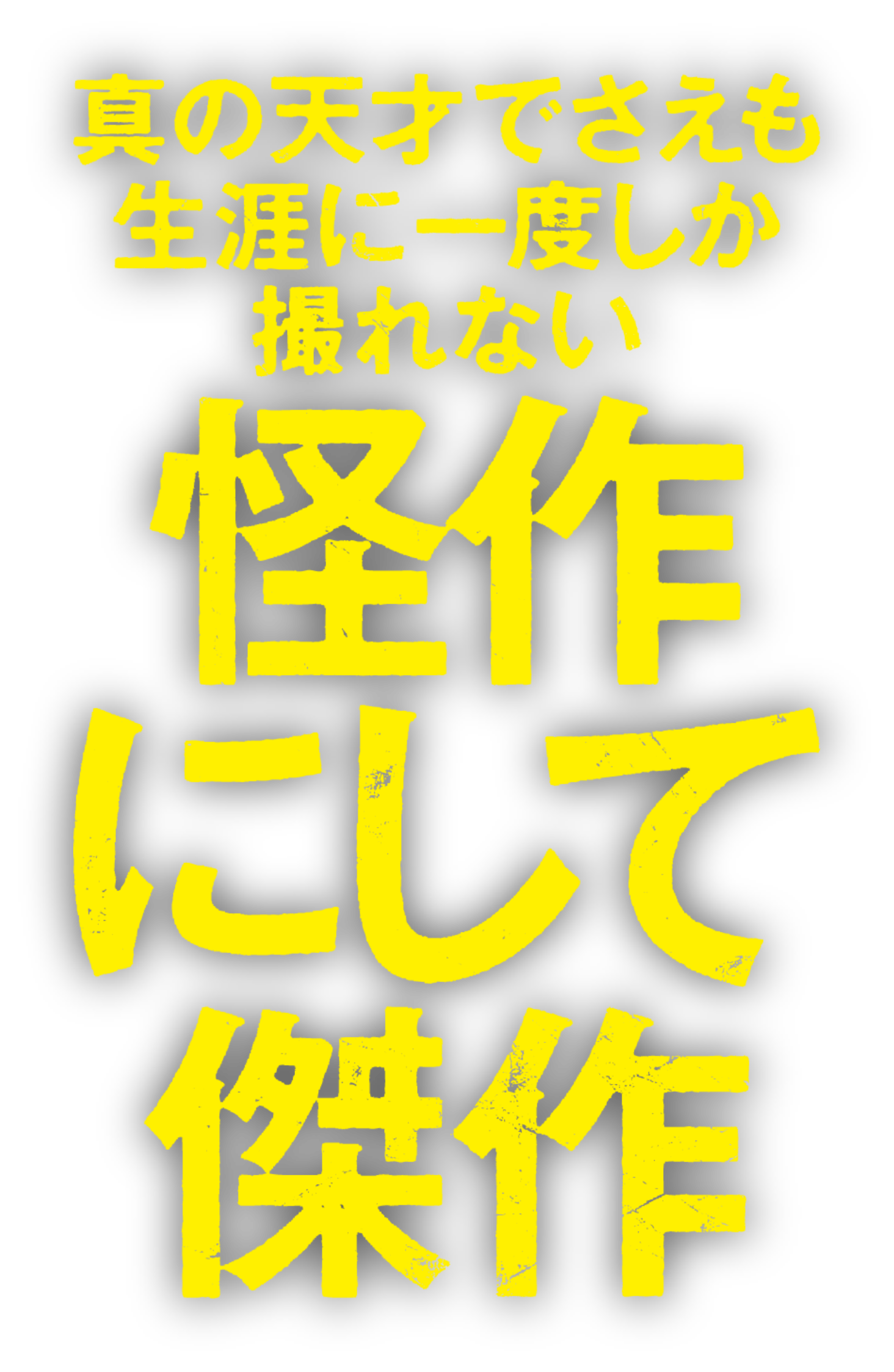 真の天才でさえも生涯に一度しか撮れない怪作にして傑作